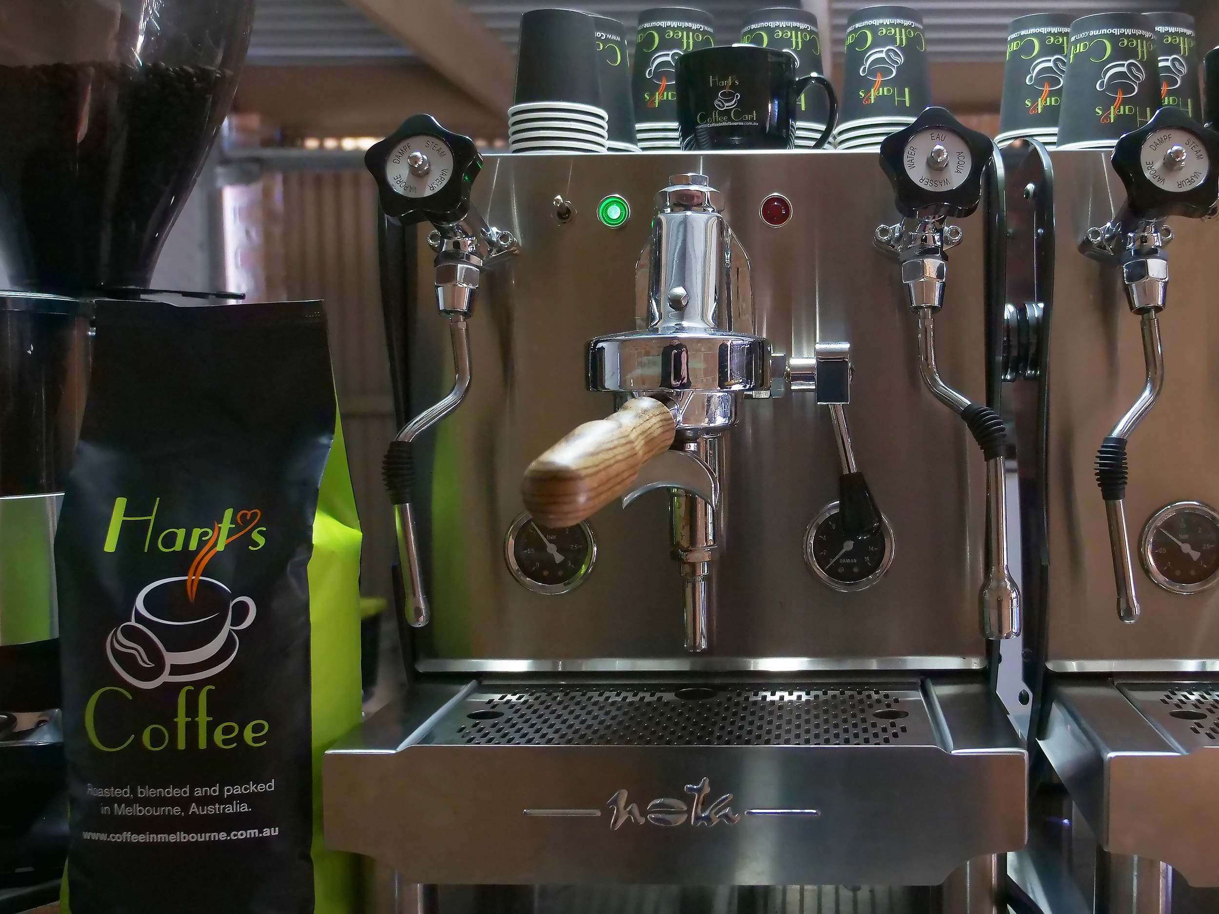 coffee cart hire melbourne