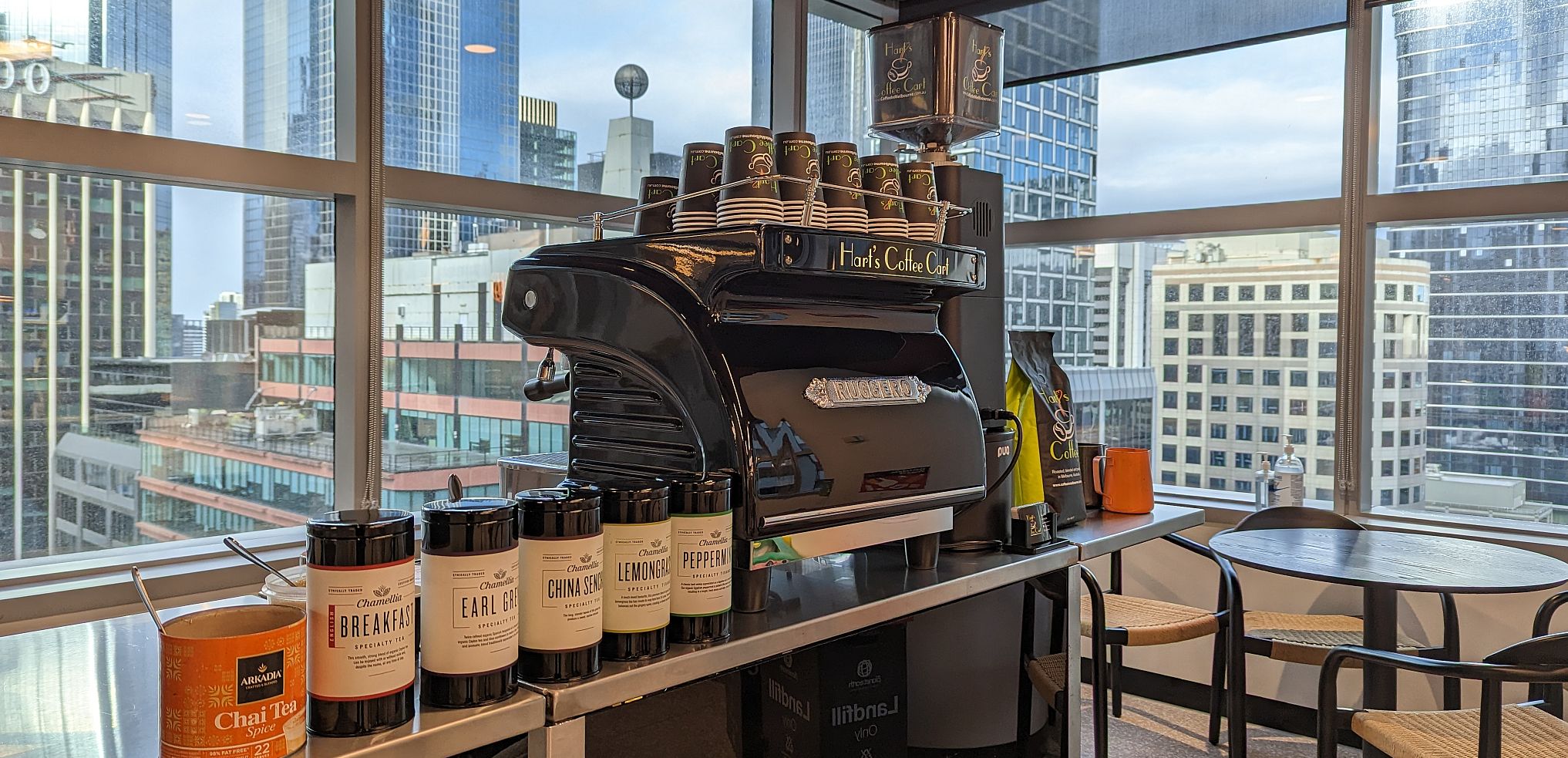 coffee cart hire melbourne